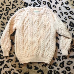 Classic Child’s Fisherman Wool Sweater